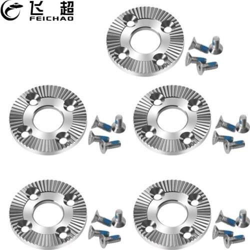 5PCS/lot Stainless 31mm/Aluminum 20mm Arri Rosette Mount Adapter Gear with 12mm Un-Threaded Thru Hole for Handle Grip SLR Camera