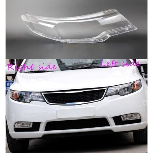 Car Headlamp Lens For Kia Cerato/Forte 2009 2010 2011 2012 2013 Car Headlight cover Headlamp Lens Auto Shell Cover