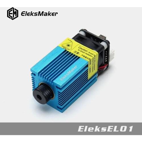 EleksMaker EL01 500mW/1600mW/2.5mW Blue Violet Laser Module PWM Modulation 2.54-3P DIY Engraver