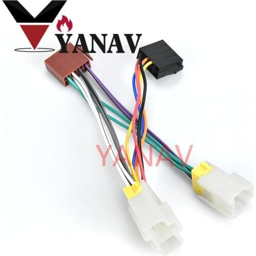 12-019 ISO RADIO ADAPTER CABLE FOR NISSAN Maxima,Micra,Patrol,Sunny,Sirena,Prairie,Teranno,Vanette,100NX,200 SX,300 ZX Before 20