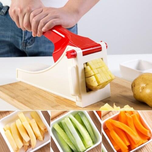 French Fries Potato Slicer Cutter Kitchen Gadgets Home Kitchen Potato Chipper French Fries Slicer Chip Cutter Chopper Maker