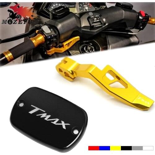 Motorcycle CNC Front Brake Clutch Pump Cover&Parking Lever For Yamaha TMAX 530 T-MAX 530 2012-2016 TMAX 560 T-MAX 560 2019-2020
