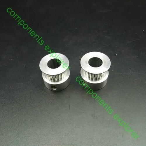 MXL Timing pulley 20 Teeth 8mm Bore, 7mm teeth width,2pcs/lot
