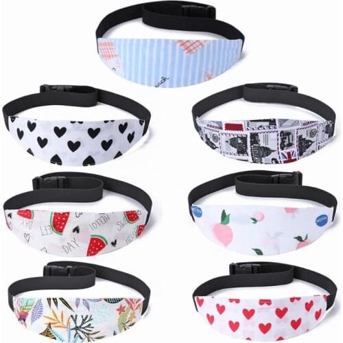 Infant Baby Car Seat Head Support Strap Children Fastening Belt Adjustable Playpens Sleep Positioner Baby Saftey Belt Pillow