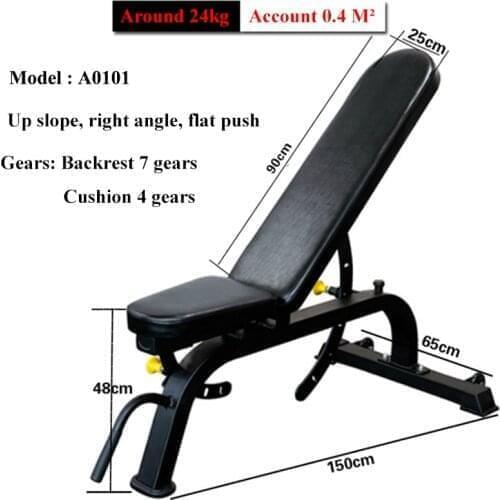 Dumbbell Stool Sit Up Fitness Equipment Household Multi-Functional Auxiliary Supine Board Exercise Chair Bird Bench