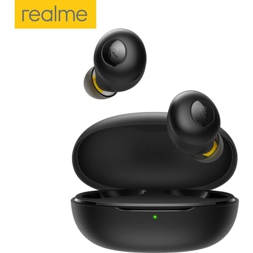 Original realme Buds Q TWS Wireless Headphone Touch Control BT5.0 IPX4 Waterproof Sports Headset Noise Reduction with Mic 3.6g