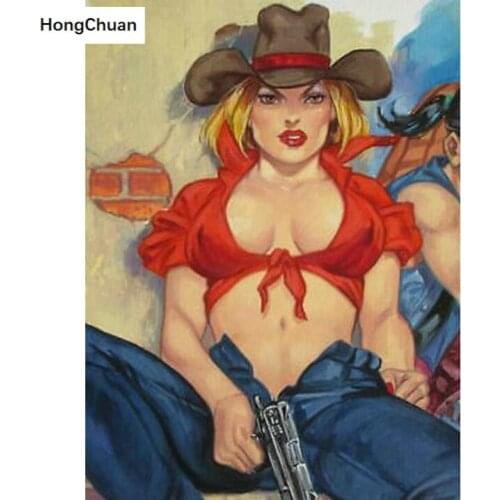 Domineering woman Christmas 5D DIY square/round diamond paintingcross stitchneedlework mosaic diamond thorn show home decoration