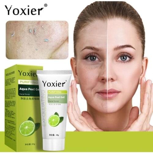 Yoxier Exfoliating Deep Cleansing Body Moisturizing Care Dead Skin Care Face-Smoothing Facial Exfoliating Gel Whitening TSLM1
