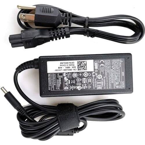 HUIYUAN compatible with Dell Inspiron Laptop Charger 65W 4.5mm 13 14 15 3000 5000 7000 5558 5755 3147 7348-2in1 5555 5559 0MGJN