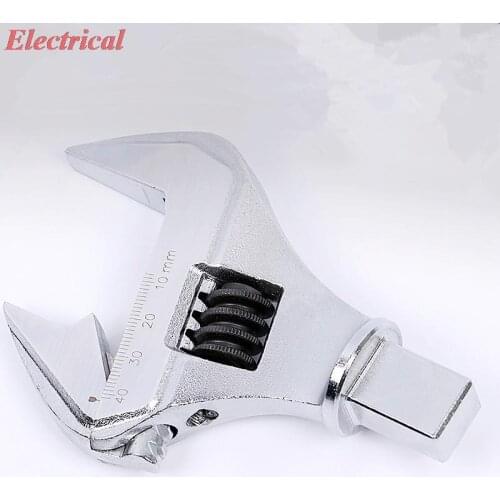 1pc Torque Wrench Open End Adjustable Head 9x12 0-24mm 0-27mm 5-27mm 0-30mm 5-31mm 0-36mm 0-46mm 0-50mm 14x18 5-31mm 6-41mm