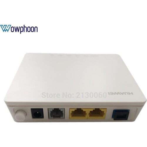 10PCS New Huawei EG8120L GPON ONU 1GE+1FE+1TEL Fiber Optic Router SC UPC Interface, No Box