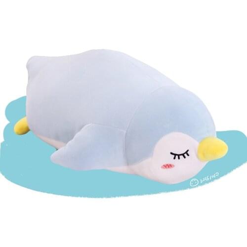 50-70cm Cute little penguin doll ocean hall plush toy simulation doll childrens birthday gift large