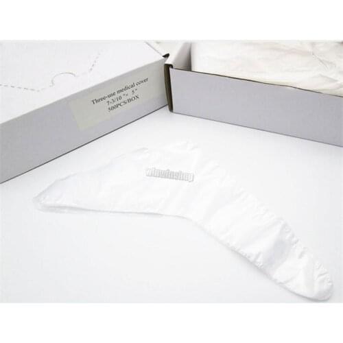 500 PCS/box Dental Three Way Gun Syringes Sleeves Dental Tool Film Protective Cover Dentistry Material