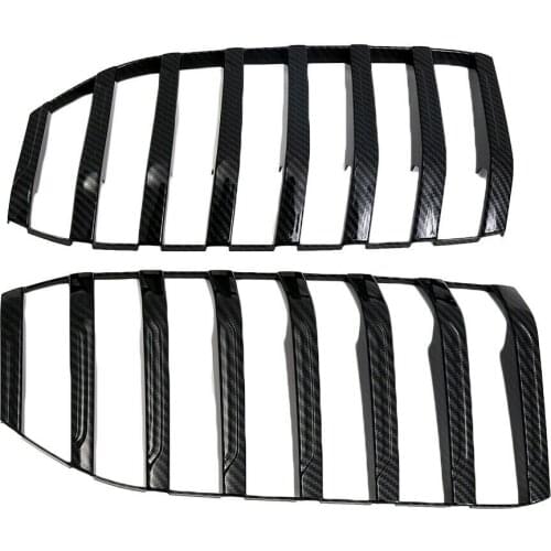 Carbon Fiber Accessories Fit For BMW 3 Series G20 2019 2020 Middle Grille Grill Sill Lid Cover Trim Frame