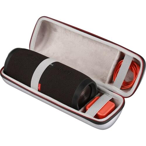 New Carry Travel Case Cover Case for JBL Charge3 Charge 3 Bluetooth Speaker For Plug & Cables Storage Zipper Protective Bags