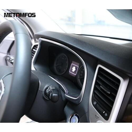 For Hyundai Tucson 2016-2018 Center Control Instrument Dash Board Cover Trim Carbon Fiber Decoration Accessories Car Styling