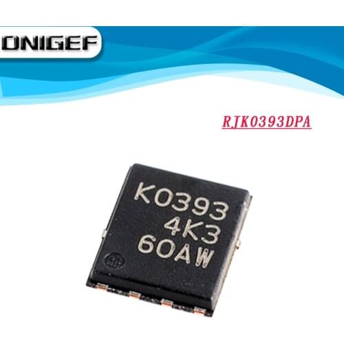 DNIGEF (1piece) 100% NEW RJK0393DPA RJK0393 K0393 MOSFET QFN-8 new original