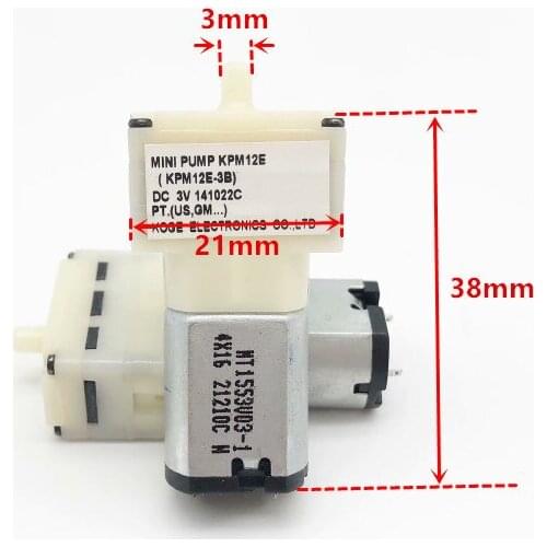 Brand new KPM12E-3B 3V Air Pump 38*21mm 0.9L/min air pump for medical use