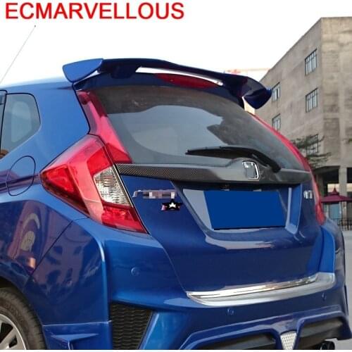 Upgraded Accessories Aileron Voiture Tuning Rear Car Aleron Trasero Roof Wing Spoiler 2014 2015 2016 2017 FOR Honda Fit