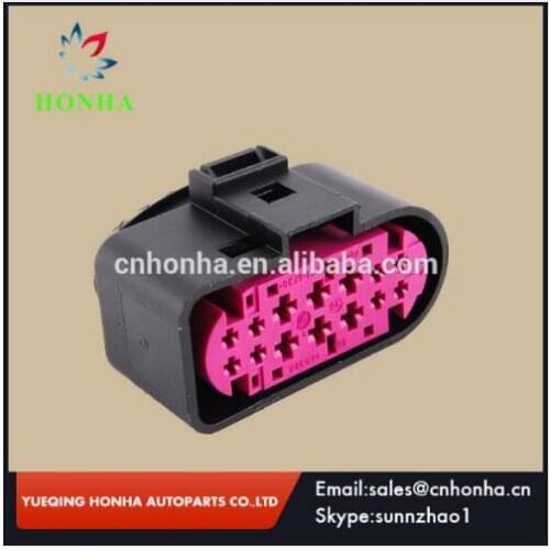 14 Pin/Way Car Headlight Xenon Lamp Plug Connector Auto Xenon Headlights Lamp Socket 1J0973737