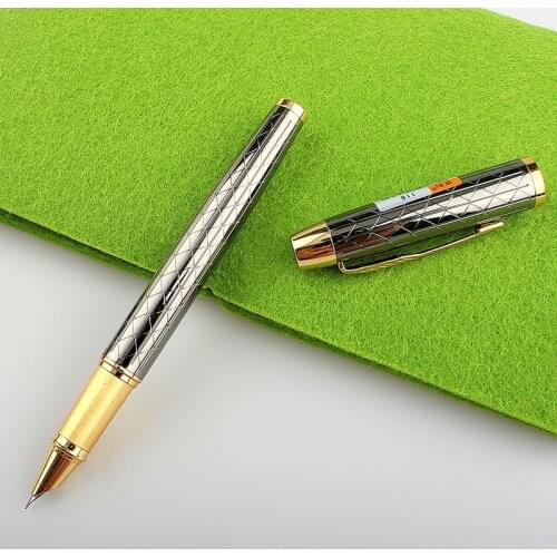 Luxury quality 116 Gray/ bronze Business office Fountain Pen student School Stationery Supplies ink calligraphy pen
