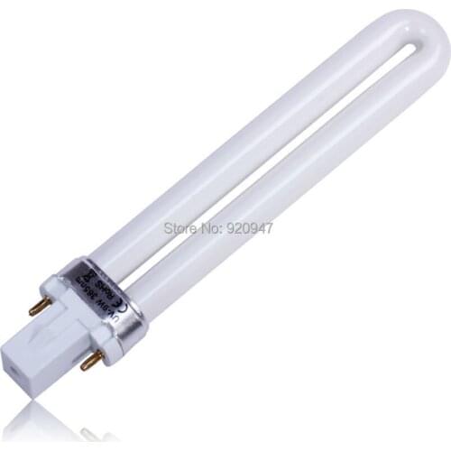 1 X 9W (36W) U-Shape lamp Tube for UV Gel Machine Nail Art Curing Lamp
