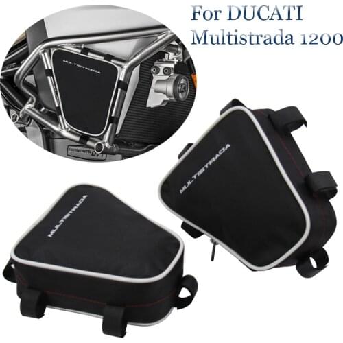 Motorcycle Waterproof Repair Tool Placement Bag Bumper Frame Package Toolbox For DUCATI Multistrada 1200