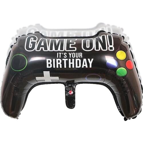 Handle balloon toy game electromechanical competition carnival event party decoration aluminum foil balloon