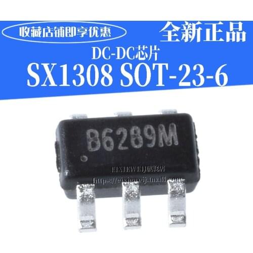 10PCS/LOT SX1308 SOT23-6 2A B6284Q new original in stock