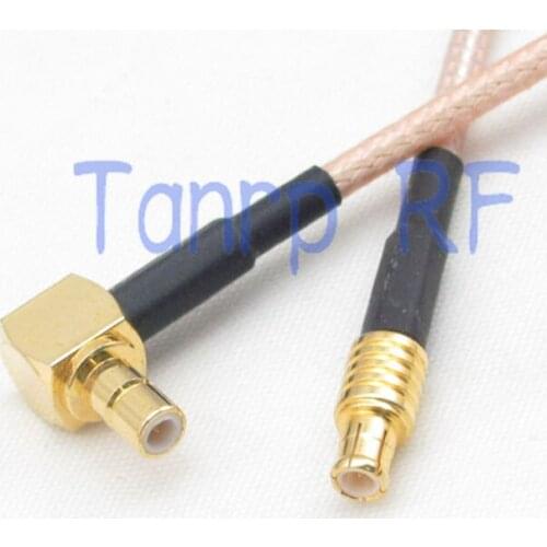 6in SMB male right angle to MCX male plug RF adapter connector 15CM Pigtail coaxial jumper cable RG316 extension cord