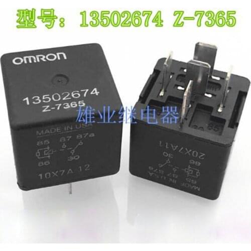 Car auto 12V relay 13502674 Z-7365 13502674-Z-7365 13502674Z7365 13502674 Z 7365 12VDC 5PIN