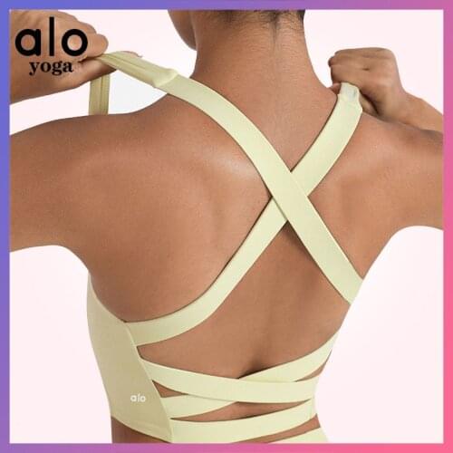 Push Up Sports Bra XL For Women Cross Straps Wireless Padded Comfy Gym Bra Yoga Underwear Active Wear Workout Fitness Top -40