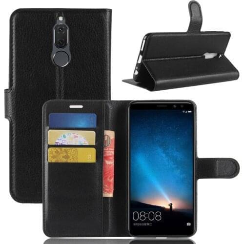 For Huawei Nova 2i Case 5.9 inch Luxury Wallet PU Leather Phone Case For Huawei Nova 2i Nova2i RNE-L21 Flip Back Cover Bag