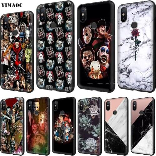 Horror Collection Case for Xiaomi Redmi MI Note MAX 3 6a 7 6 8 9 10 GO SE A1 A2 A3 Lite 8A F1 Pro