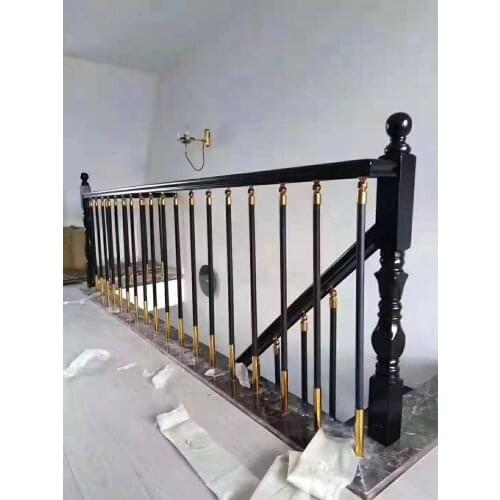 Freeshipping black pole Aluminum alloy and 304# stainless steel armrest bracket 950mm