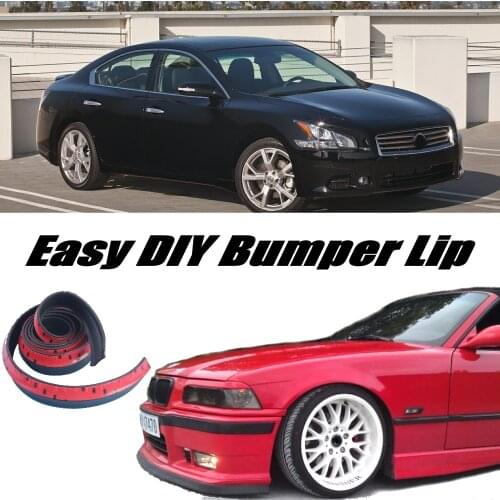 Bumper Lip Deflector Lips For Nissan Maxima Front Spoiler Skirt For Car Tuning / Body Kit / Strip