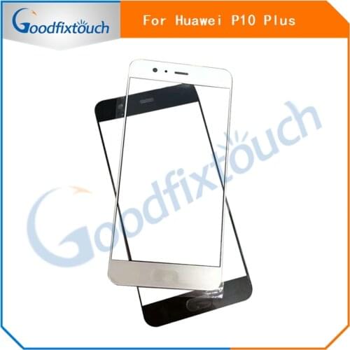 For Huawei P10 Plus New Good Quality Front Outer Glass Lens Touch Panel Screen Replacement Parts No Fingerprint