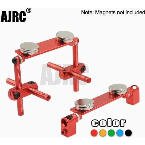 1 Set Alloy Magnetic Stealth Invisible Body Post Mount For 1:10 RC Models Car Drift HSP d90 Sakura Himoto Redcat Exceed Racing