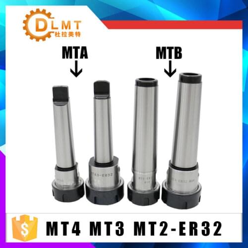 1 pcs Collet Chuck holder MTB4 M16 Morse cone MTA4 - ER32 ER25 ER20 ER16 door tool holder clamp