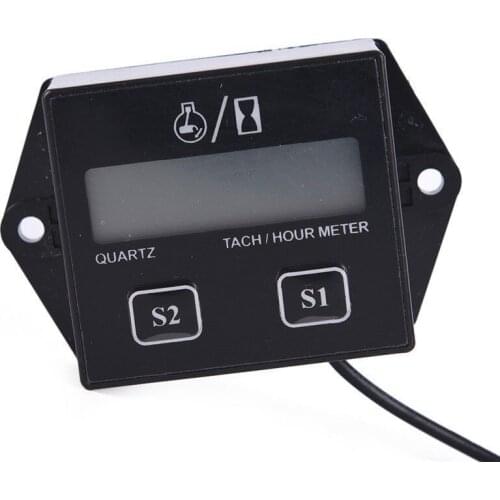Latest Digital Engine Speedometer Hourmeter Speedometer Induction Display Motorcycle Motor Marine