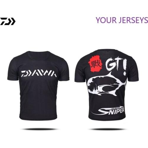 2020 DAIWA Clothes Summer Fishing Quick-Drying Breathable Fishing Clothes Anti-UV Sun Protection Short Sleeve Fishing Clothing