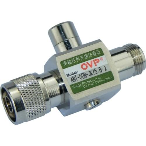 N-type Interface of 1/4 Wavelength 2.4G 5.8G Antenna-fed Lightning Arrester