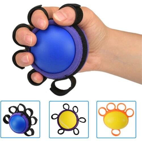 Hand Therapy Grip Strengthener Ball Stretcher Finger Pow Fitness Arm Exercise Muscle Relex Recovery Rehabilitation Equipment