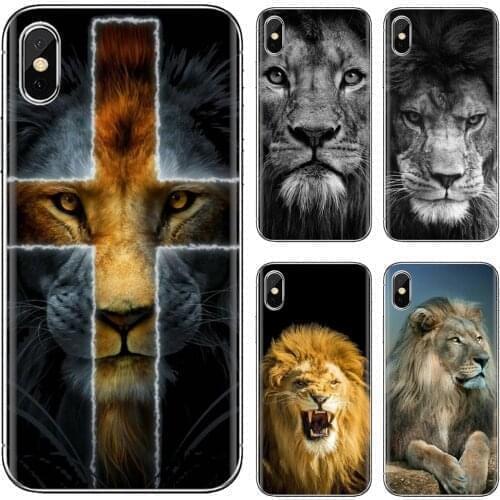 For Samsung Galaxy A10 A30 A40 A50 A60 A70 a12 a31 a41 a51 a71 a20e a21s M30 Custom Silicone Phone Case Lion Alpha Male Cub