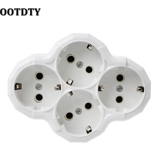 OOTDTY 250 16A 120 x 40mm European Standard Conversion Socket Romanian CE Certification