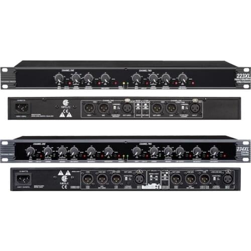 234XL/234xs/223XL/223XS Electronic Crossover for DBX balanced professional stage home electronic digital low frequency processor
