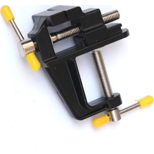 Universal Bench Vise Mini Table Screw Vise cast iron 35mm Bench Clamp Screw Vise for DIY Craft Mold Fixed Repair Tool