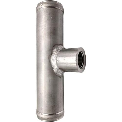 Universal 150mm 1.5" Inch 38mm Inline Temp Sensor Hose NPT Sensor Hole