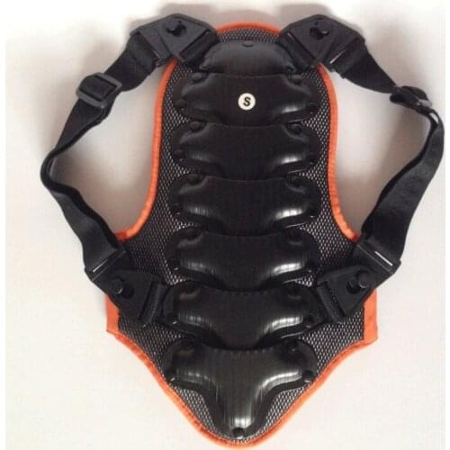 Riding childrens sliding car back protection ski protective equipment double-layer back protection riding protective equipment