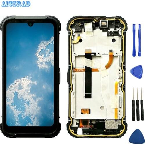 KOSPPLHZ For Blackview BV5900 LCD Display Screen + Touch Panel With Original Quality Frame Used Replacement 5.7" 100% Tested